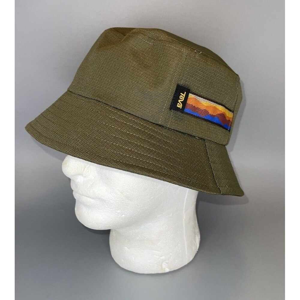 Teva ReEmber Boonie Hat Adult OS Green Ripstop Bucket Cap Gorpcore Outdoor